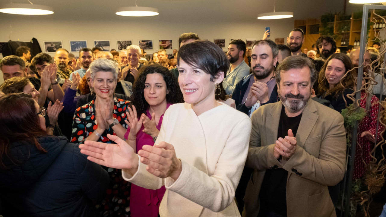 A candidata nacionalista agradeceu o voto aos máis de 460.000 galegos que confiaron no BNG