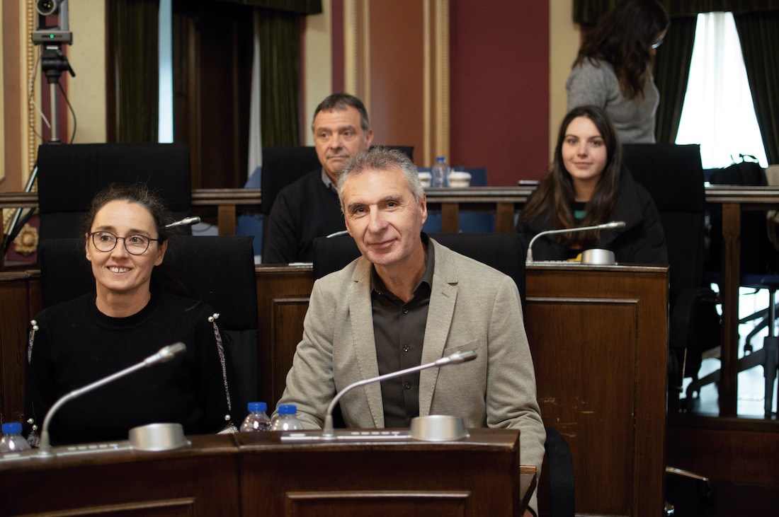 Rhut Reza, Luís Seara, Xosé Manuel Puga e Erea Blanco