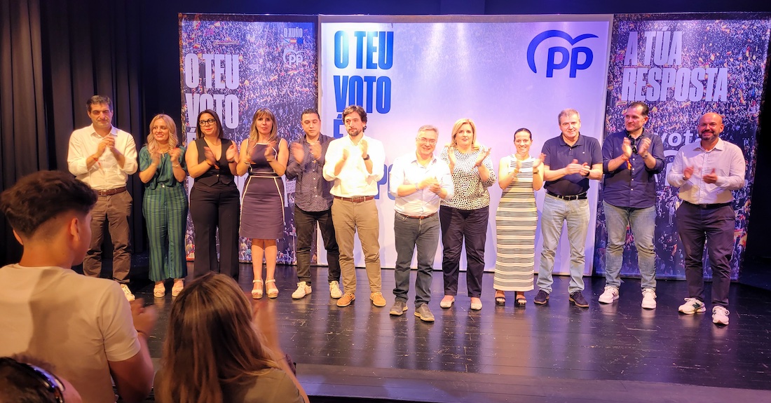 Mitin do PP en Barbadás