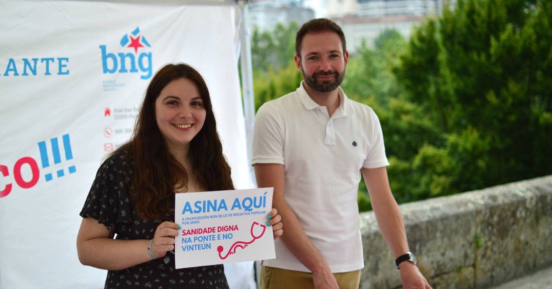 O BNG de Ourense arranca unnha campaña de recollida de sinaturas para pedir melloras sanitarias