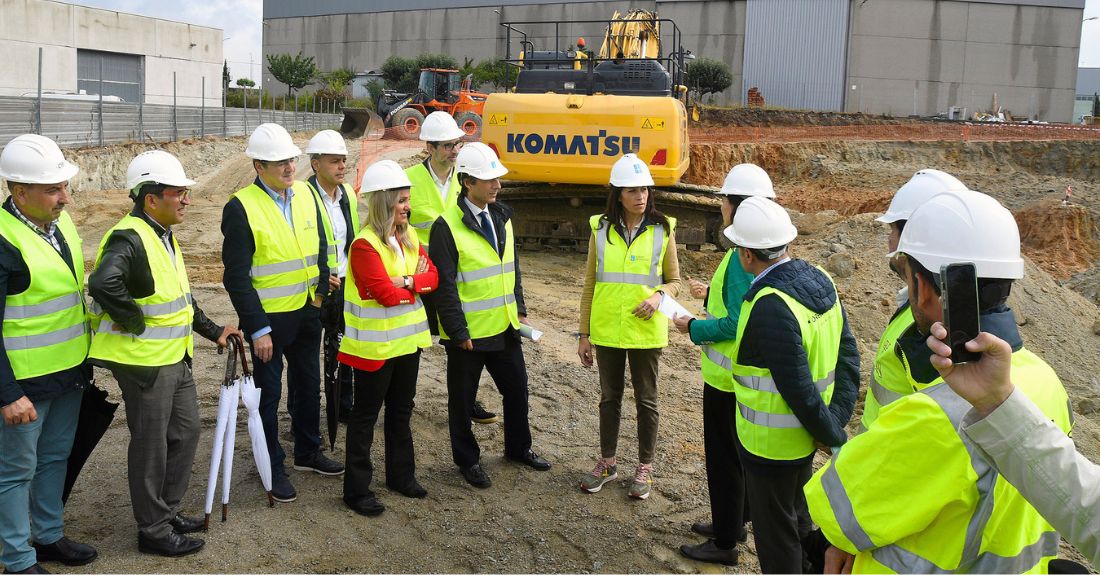 Obras do novo centro de Ciberseguridade de Ourense