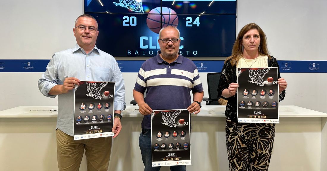 Presentación do Clínic Baloncesto da Deputación