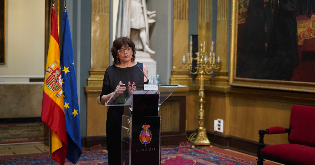 Carme da Silva, senadora do BNG