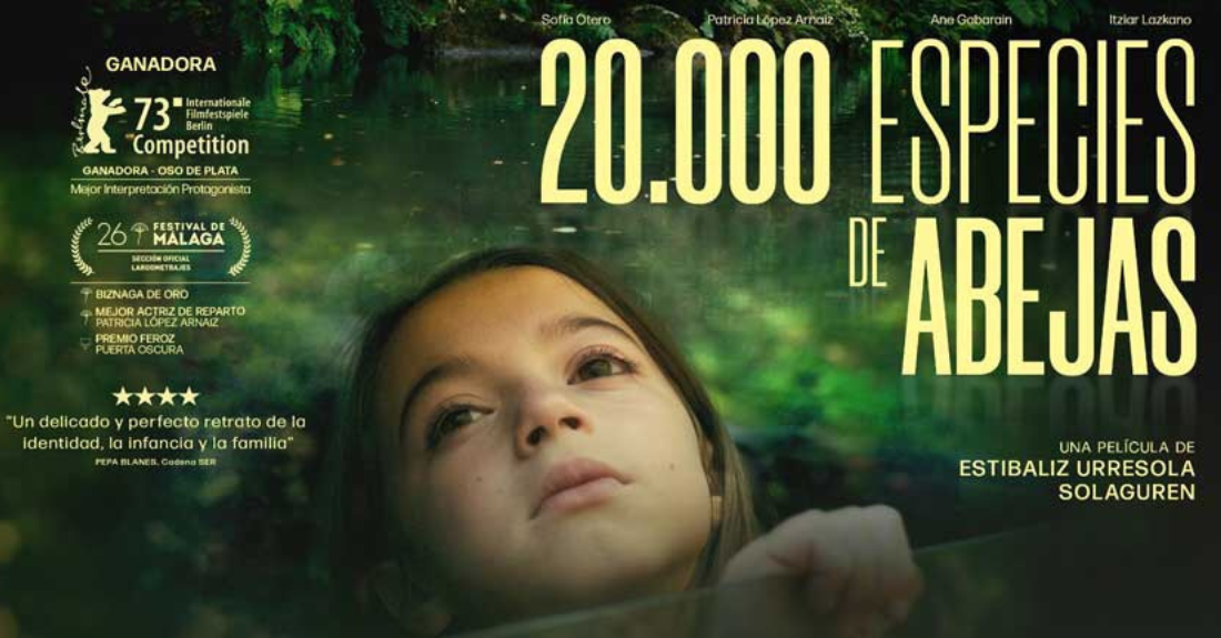 Cartel '20.000 especied de abellas'