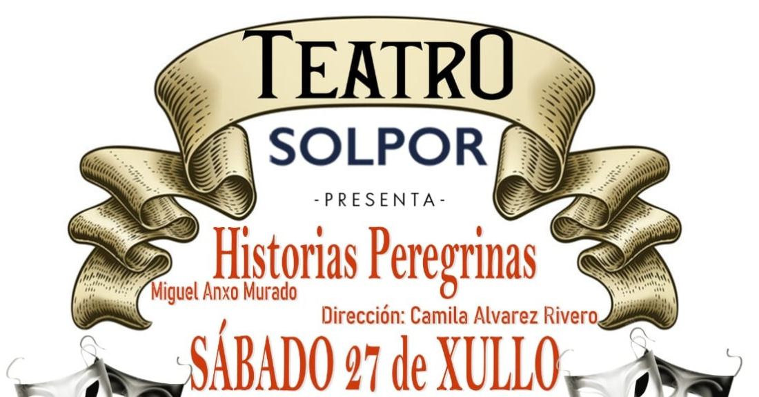 Cartel de 'Historias Peregrinas', Teatro Solpor