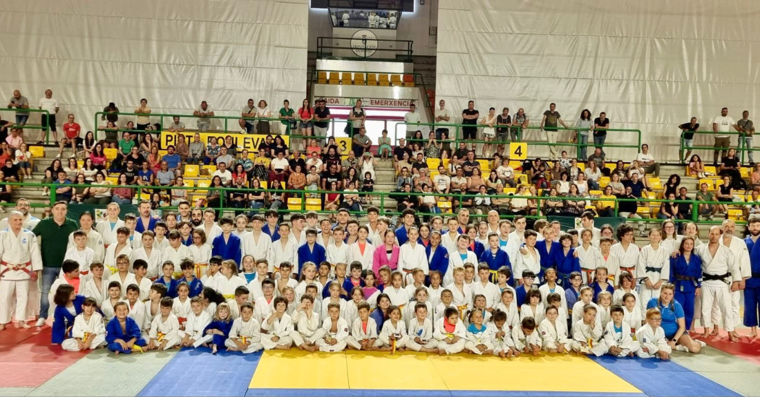 Entrega de medallas da Copa Deputación de Judo 2024