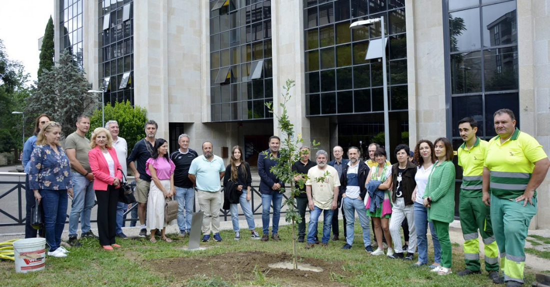 O Campus de Ourense planta a súa árbore número mil