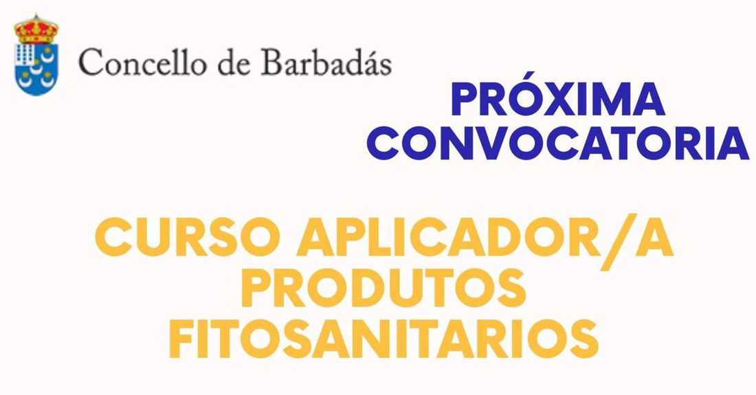 curso aplicador fitosanitario barbadas