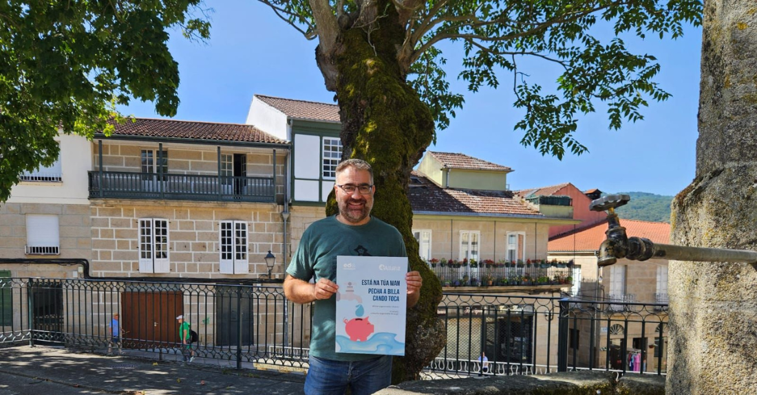 Bernardo Varela presenta a campaña 'Está na túa man'