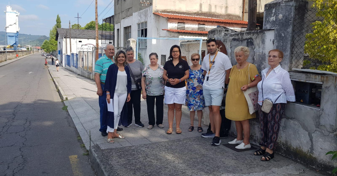 O PP de Ourense denuncia a falta de seguridade no entorno da rúa Río Arnoia