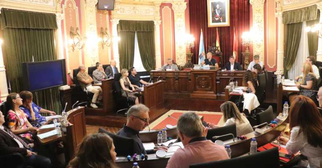 Pleno do Concello de Ourense, agosto de 2024