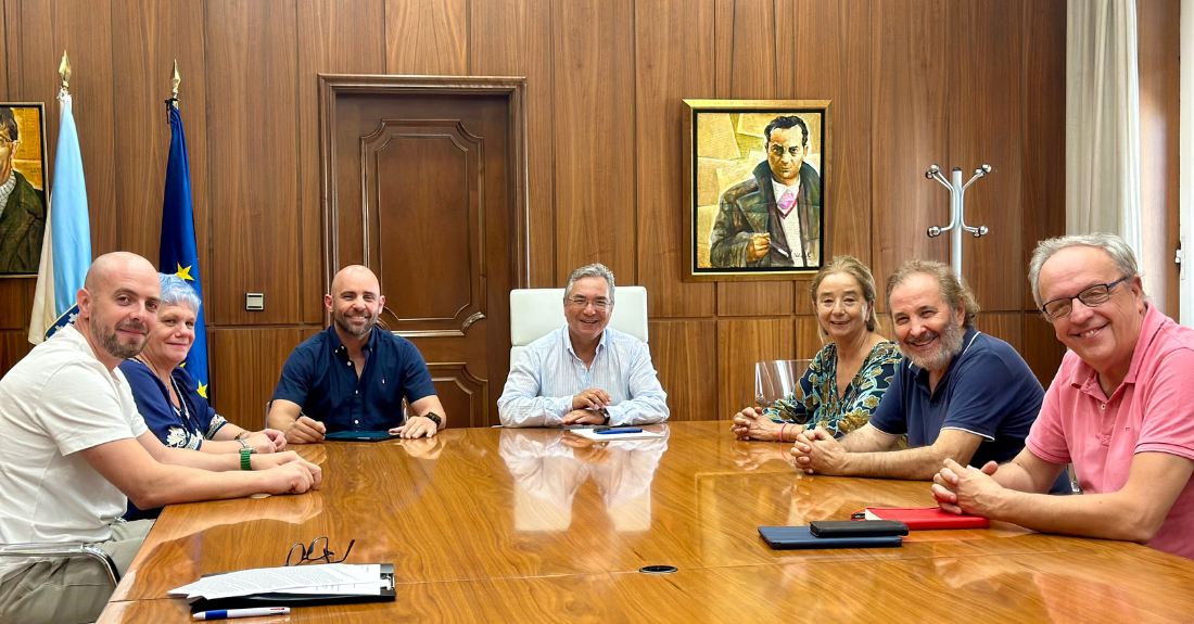 Reunión entre a Deputación de Ourense e o Concello de Gomesende para recuperar a minería heroica da zona