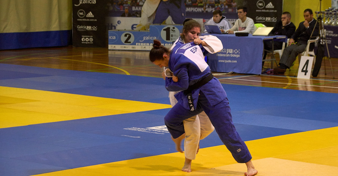 A judoka ourensá, Tamara Silva