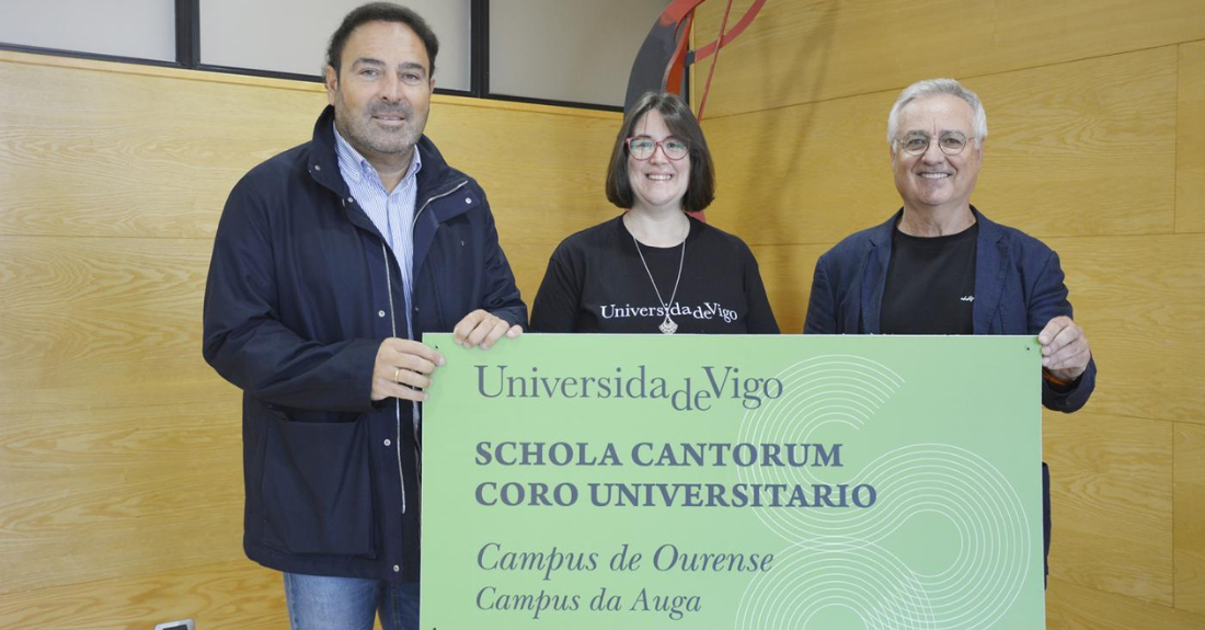 Francisco Javier Rodríguez Rajo, Ruth González e Víctor Vicente Fernández