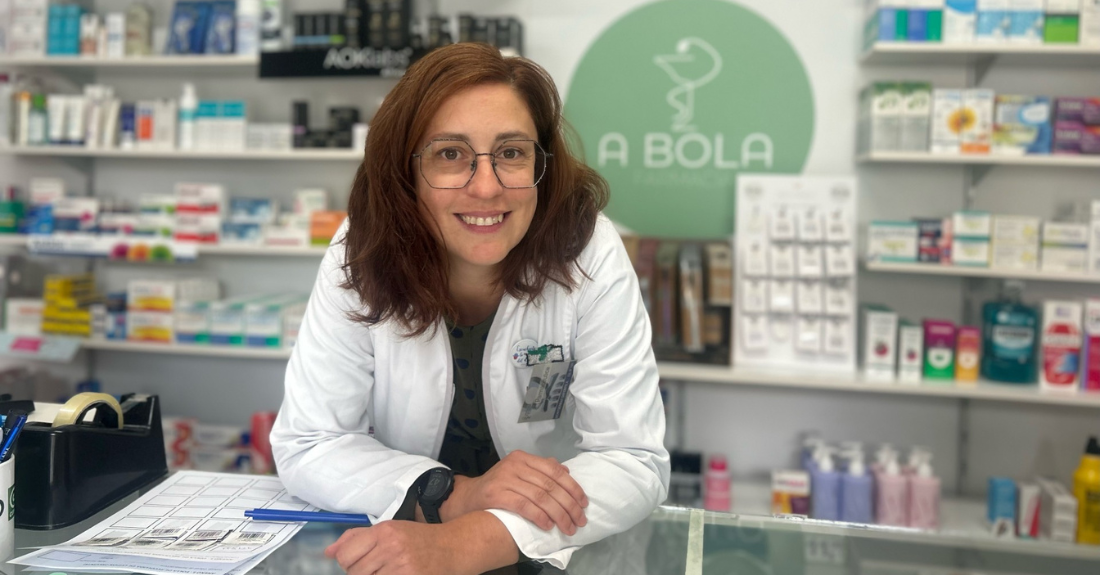 Montserrat Dafonte, farmacéutica de A Bola