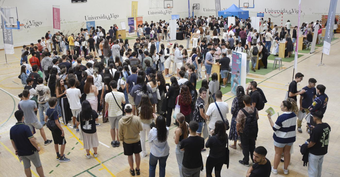 O campus de Ourense da a benvida aos novos estudantes para o curso 2024:2025