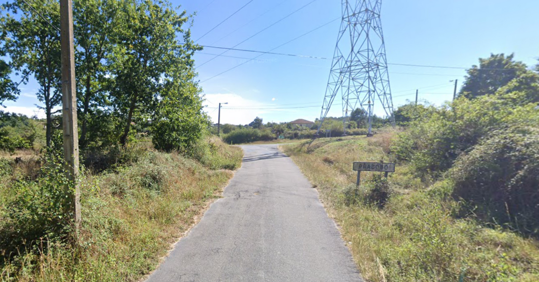 Vial Pradobó-O Pereiro, imaxe de Google Maps