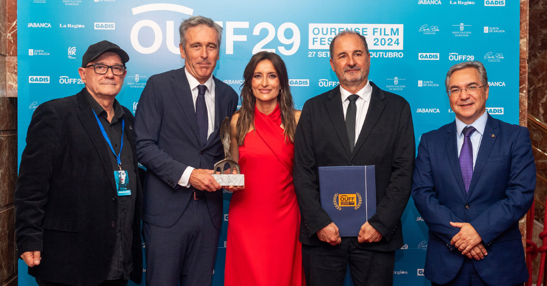 Entrega do Premio OUFF Televisión 2024 a Telecinco Cinema