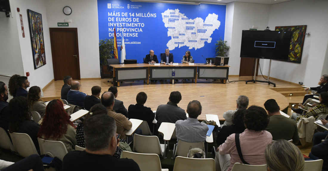 Presentación do novo mapa cartográfico da provincia de Ourense