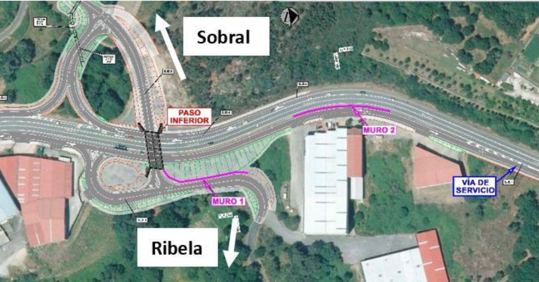 Proxecto “Mellora da Seguridade viaria na intersección de Ribela