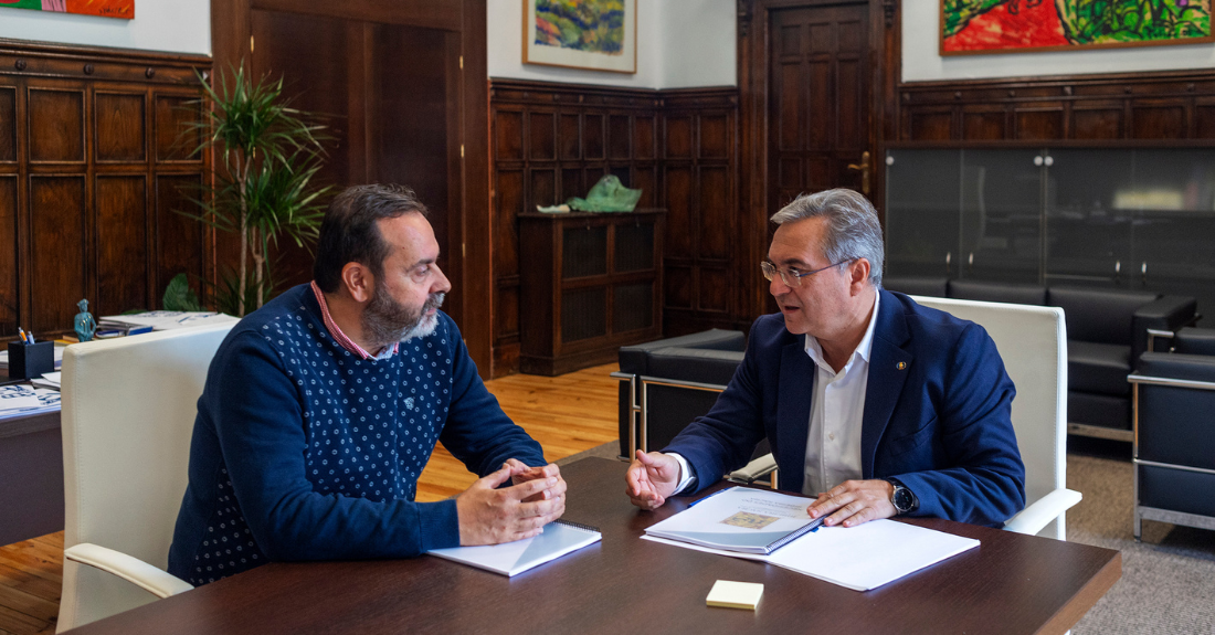 Antonio Lombardía e Luis Menor