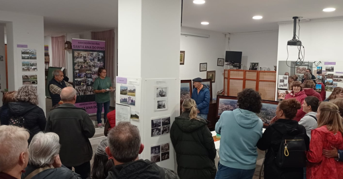 Inauguración da mostra 'Canedo onte, Canedo hoxe'