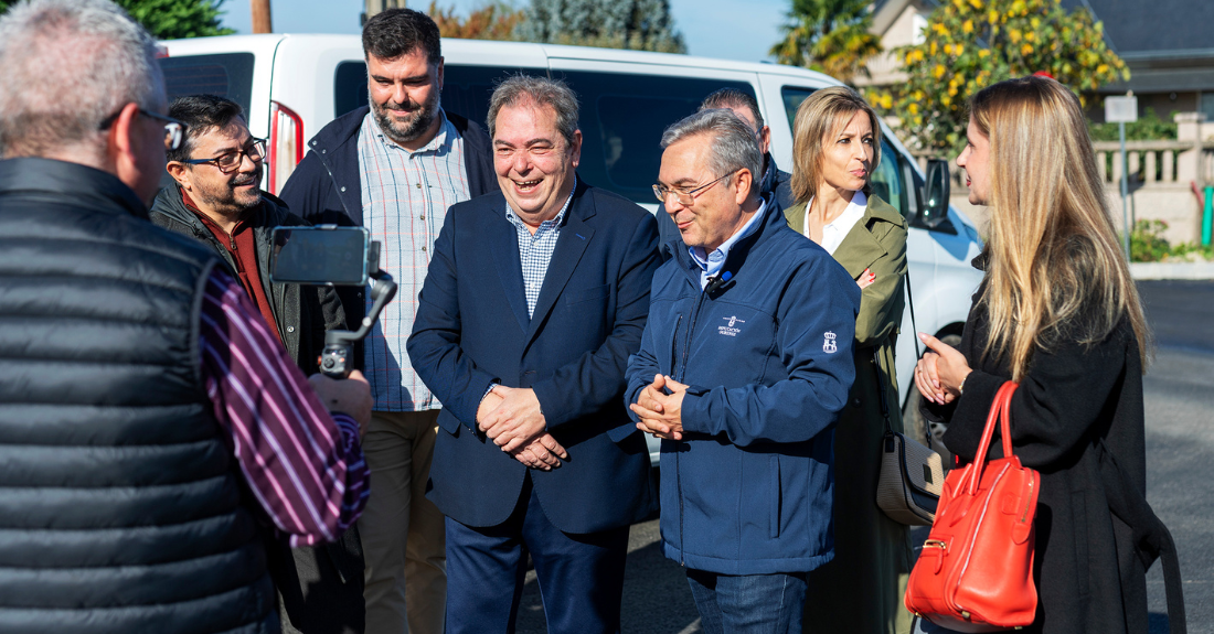 Luis Menor e Gerardo Seoane