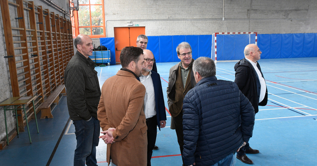 Manuel Pardo supervisa o remate das obras do IESS Universidade Laboral