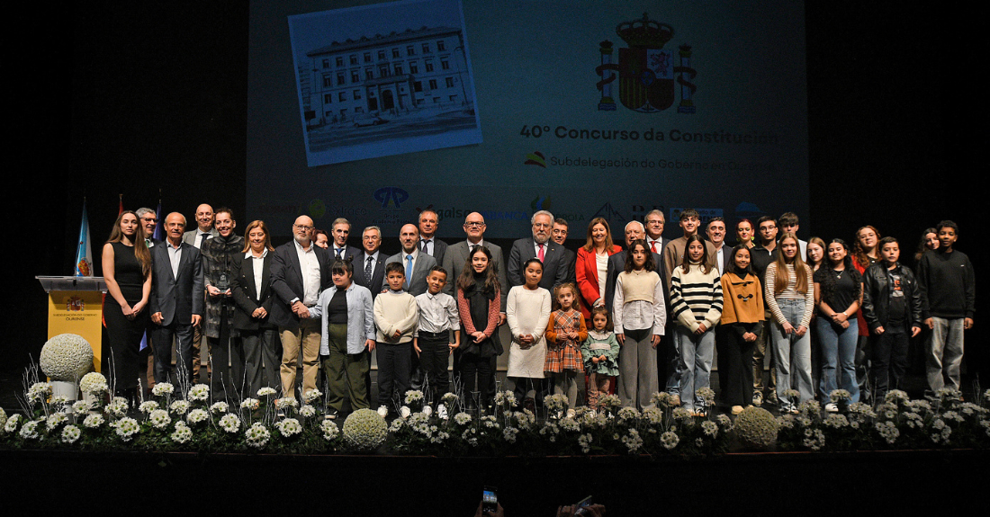 Acto polo 46 aniversario da Constitución, Ourense