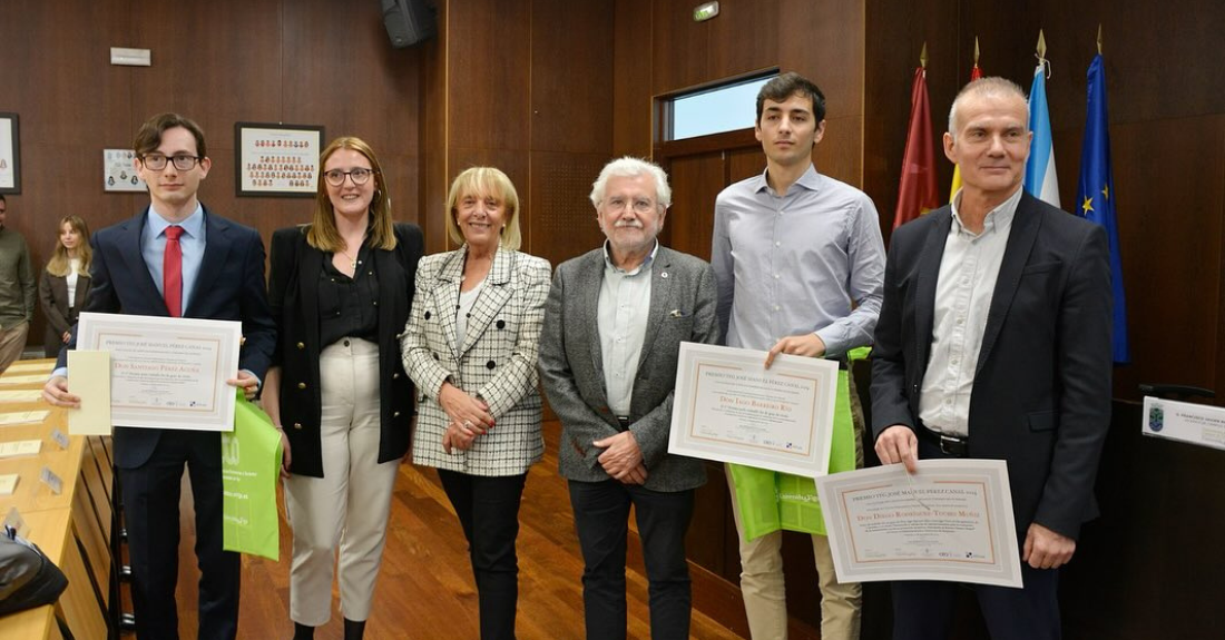 Entrega dos Premios de TFG do Campus de Ourense