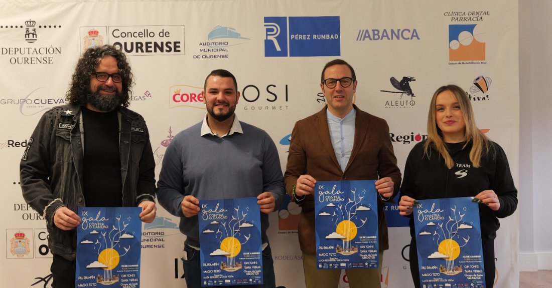 Preentación da X Gala contra o Cancro de Ourense