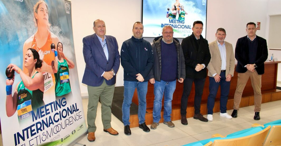 Presentación do I Meeting Internacional de Atletismo de Ourense