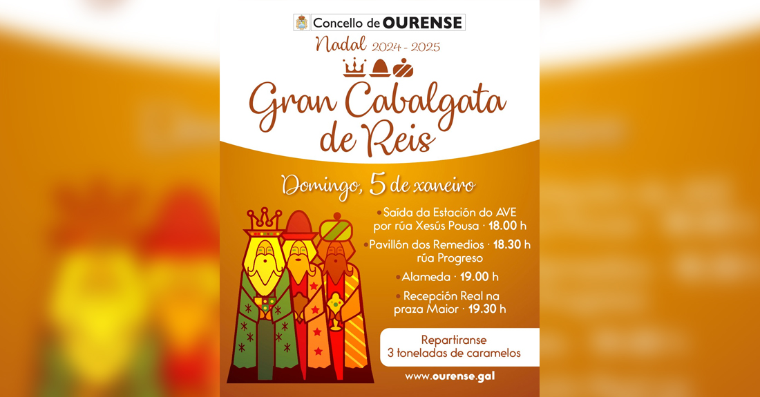 cabalgata reis ourense