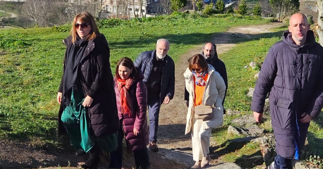 Cristina Cid, Adolfo Fernández, María López, Maribel Poisa, Tino Feijóo e Alberto Conde