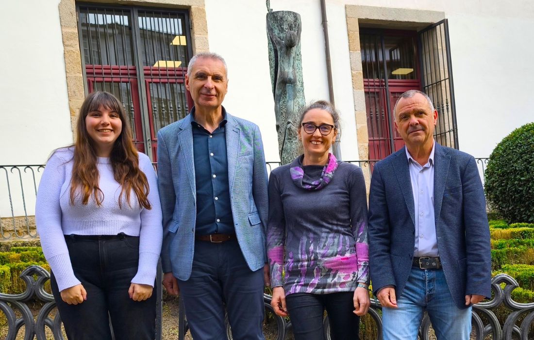 Erea Blanco, Luís Seara, Rhut Reza e Xosé Manuel Puga