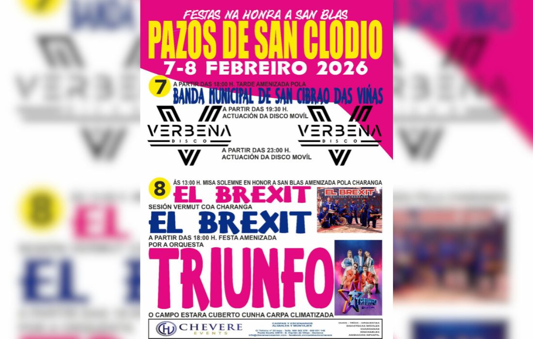 SAN CIBRAO festas san clodio