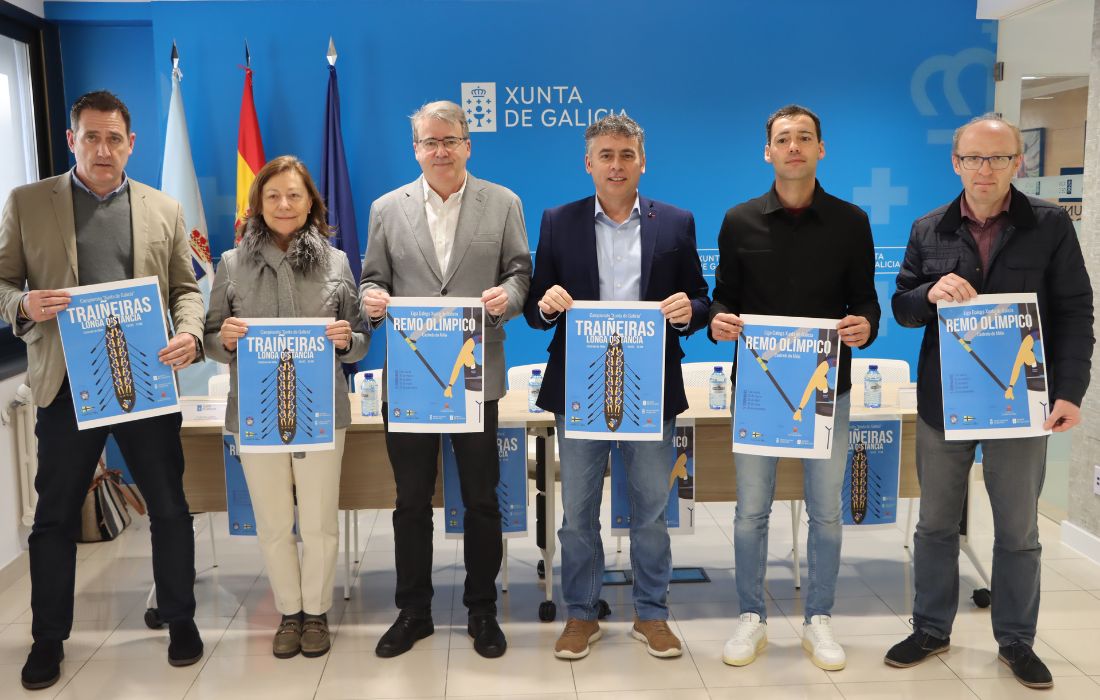 Campionato Xunta de Galicia Traiñeiras Longa Distancia en Castrelo de Miño 1