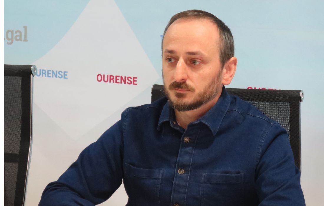 Agustín Gómez, candidato do BNG en Amoeiro