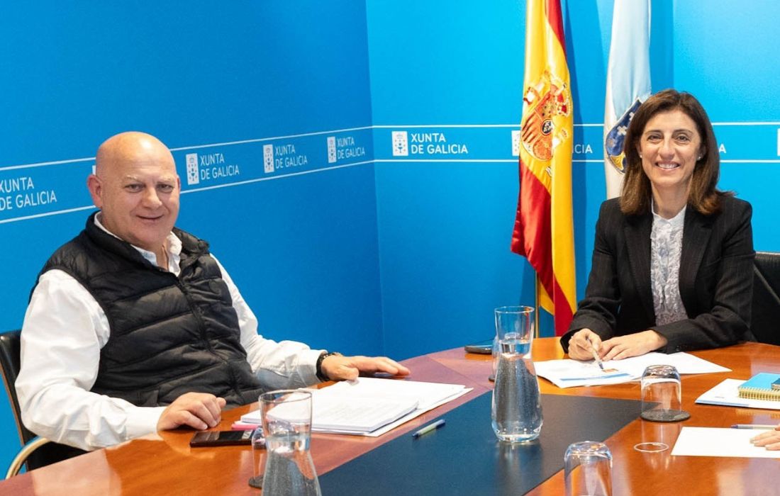 Ángeles Vázquez e Jaime Sousa