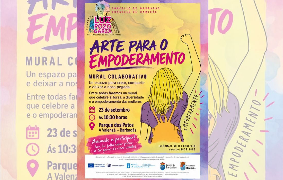 Arte para o empoderamento Barbadás-Ramirás