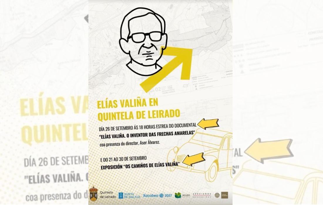 Elías Valiña en Quintela de Leirado