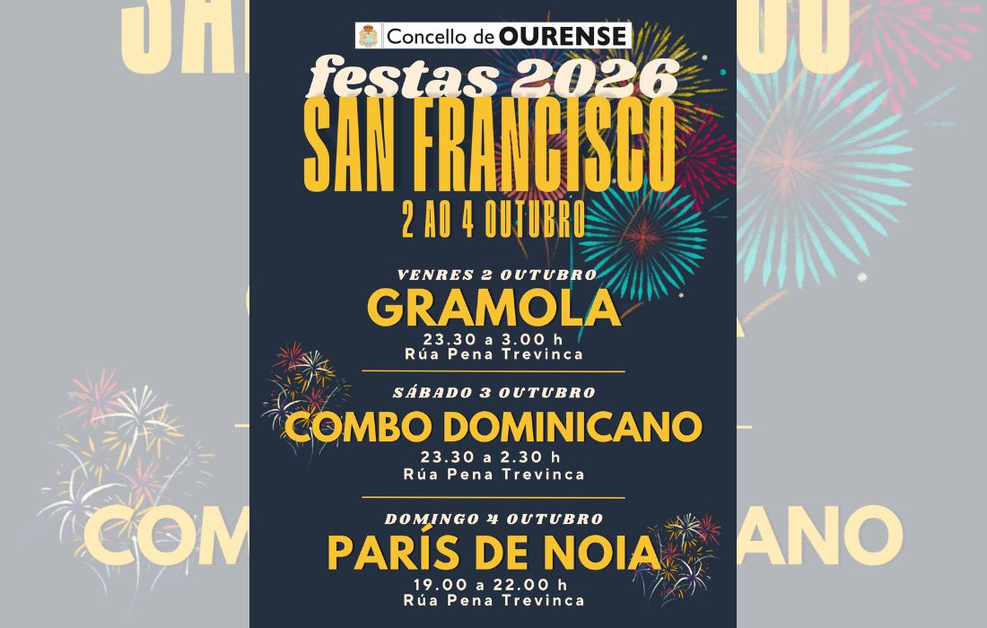 Festas San Francisco Ourense 2026