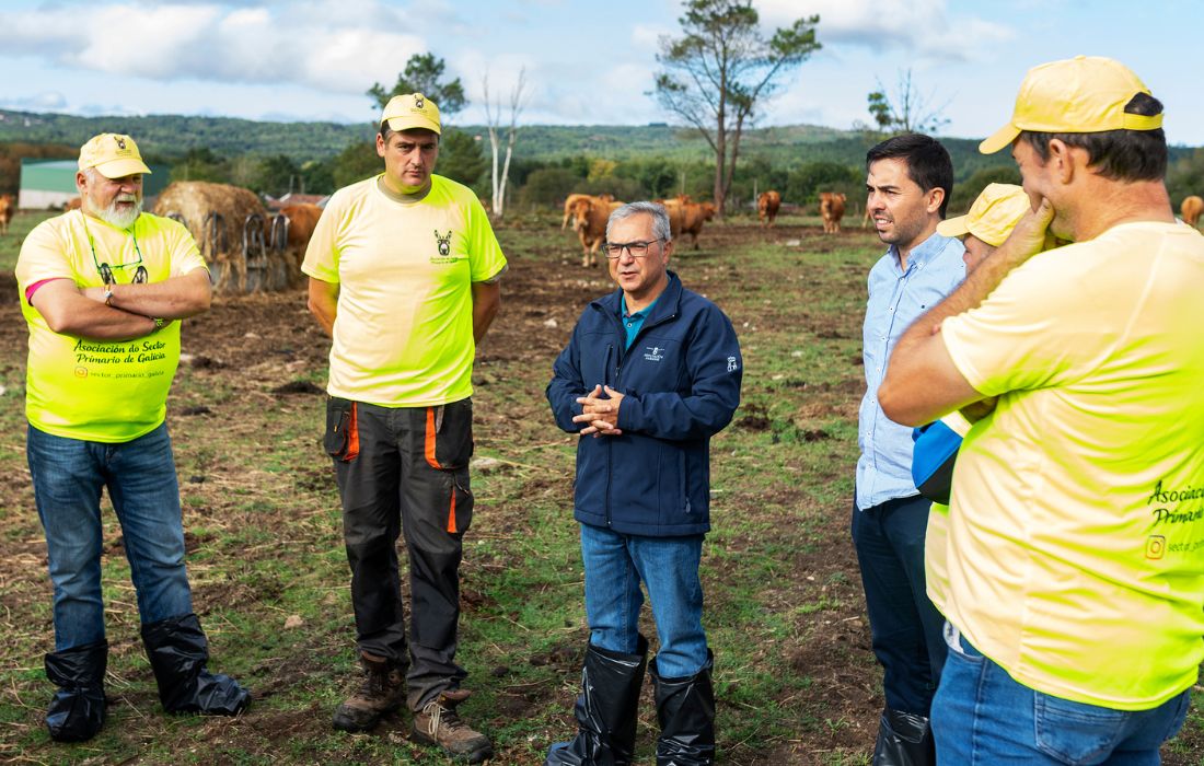 Luis Menor en Xunqueira de Espadanedo