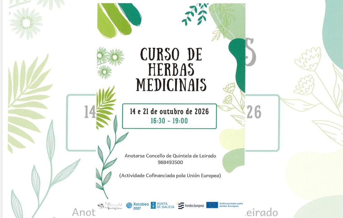 Curso herbas medicinais Quintela de Leirado