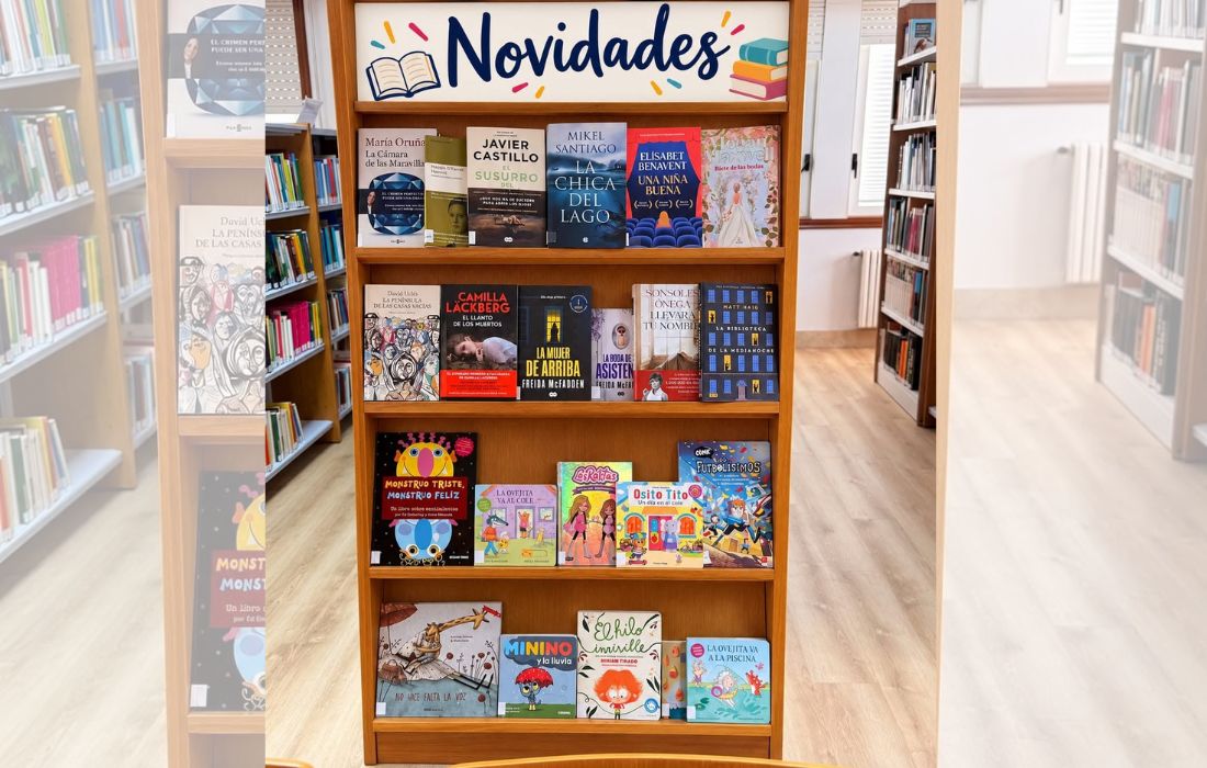 Novidades biblioteca Avión