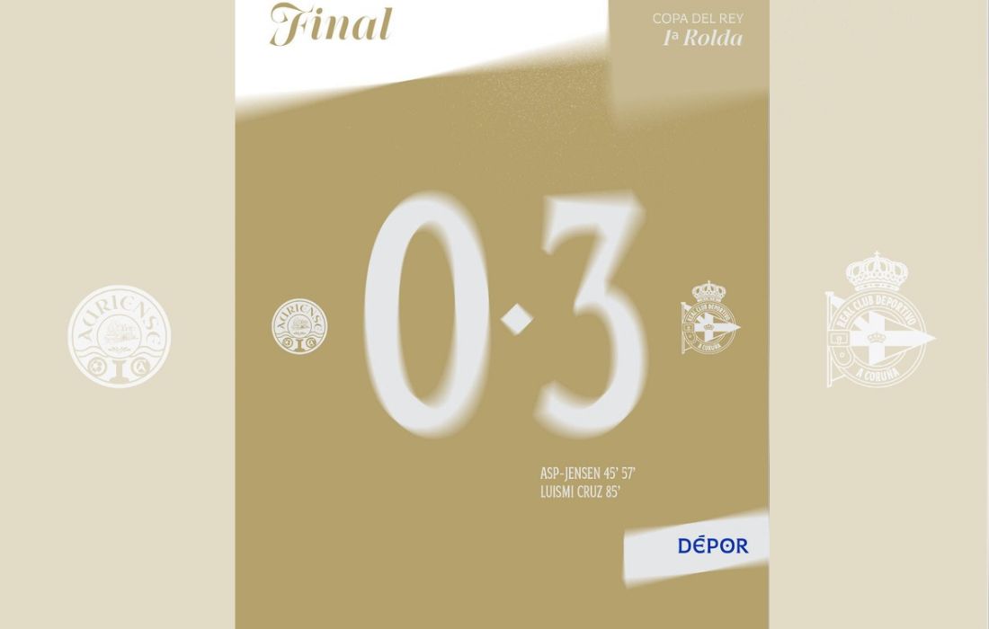 resultado Auriense - Depor Copa del Rey