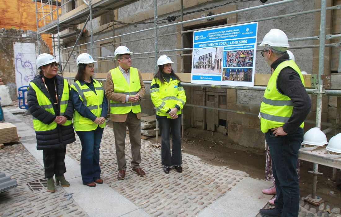 vivendas públicas casco histórico Ourense
