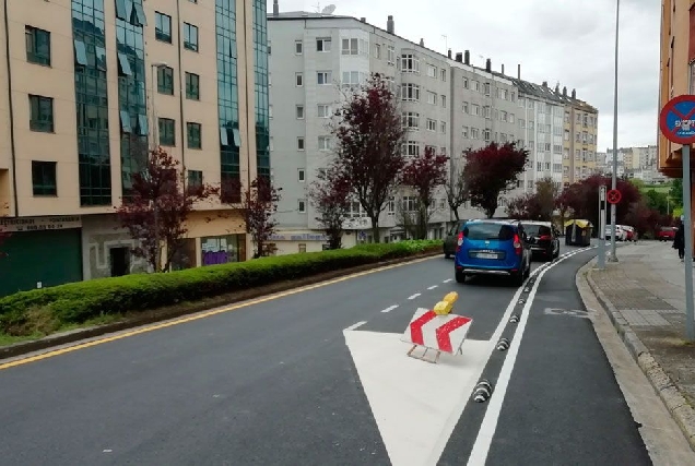 carril bici ronda do carme LUGO2