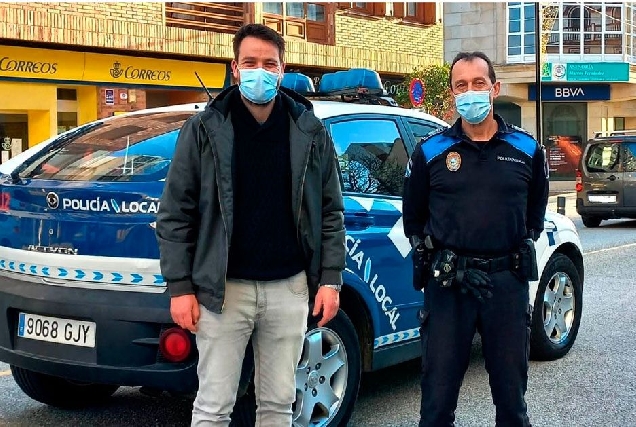 ALCALDE E O RESPONSABLE DA POLICiA LOCAL DE FOZ