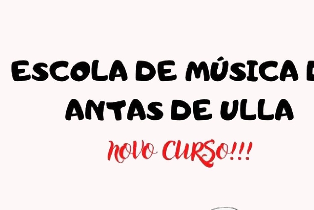 Escola musica Antas de Ulla portada